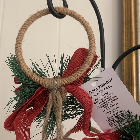 🆕 MERRY BRIGHT Christmas Bells Doorknocker - Picture 8 of 10